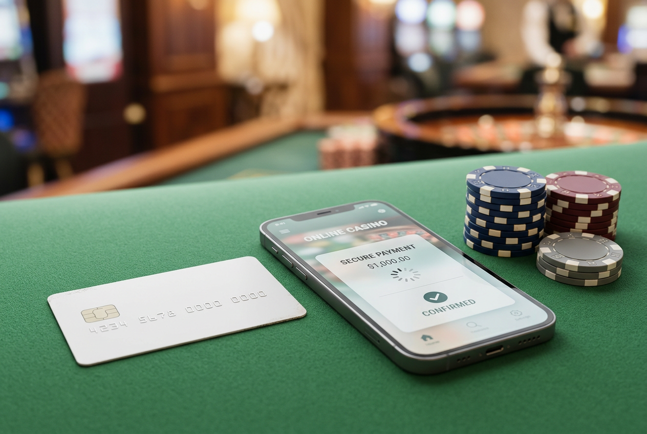 Bezpečné platobné metódy v online kasíne na smartfóne a karte